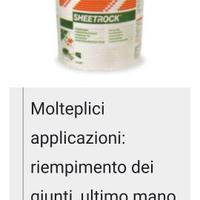 Stucco pronto per cartongesso 25kg 10 confezione
