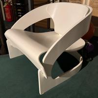 Poltroncina vintage design model 4801 Joe Colombo