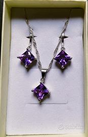 set collana e orecchini 