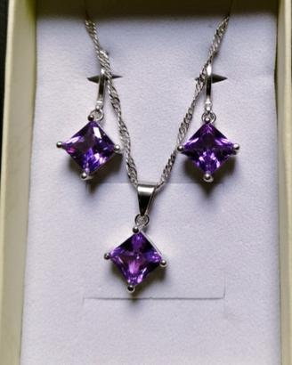 set collana e orecchini 