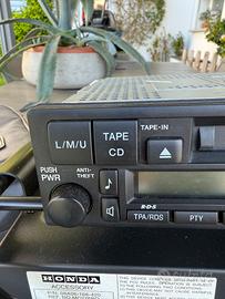 Autoradio Honda S 2000 con lettore CD e carica CD