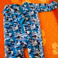 Pigiama intero in pile