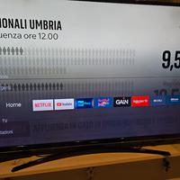 smart tv 55 led 4k hitachi come nuovo