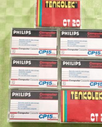 CASSETTE PER COMPUTER PHILIPS - TENKOLEK