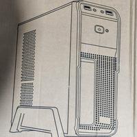 cabinet case pc computer fisso desktop alimentator