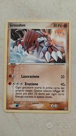 Groudon 14/106 Ex emerald Pokemon 