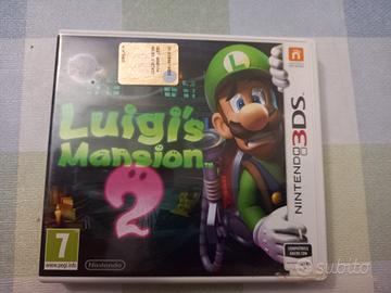 gioco nintendo 3ds Luigi’s Mansion in ITALIANO 