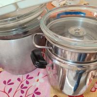 blocco stoviglie , pentole e posate 