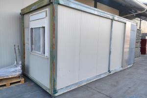 Box prefabbricato da cantiere 6x2,4xh.2,7 m