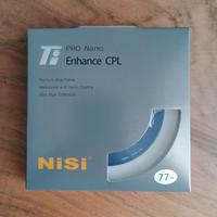 NiSi Pro Nano Enhance CPL Ti-Frame 77mm