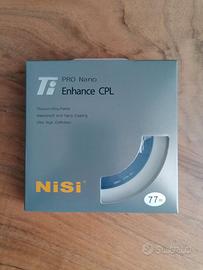 NiSi Pro Nano Enhance CPL Ti-Frame 77mm