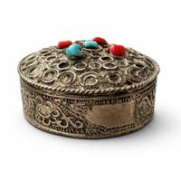 Portapillole in metallo realizzato a mano