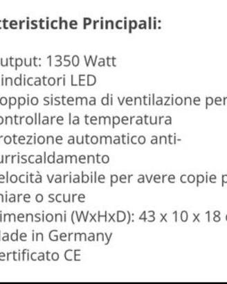 Stampante termica  Professionale Tatuaggi