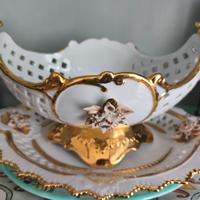 Centro tavola di porcellana Capodimonte 