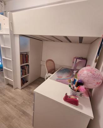 cameretta soppalco ikea