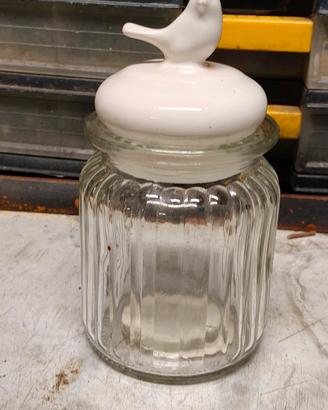 Scatola Portaoggetti in Vetro Ceramico Tra