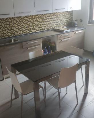 Tavolo Calligaris + 4 sedie Bontempi Bari
