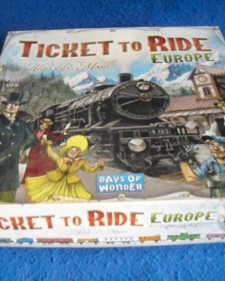 TICKET TO RIDE EUROPE + Europa 1912 english ed.
