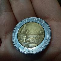 moneta 500 lire del 1983