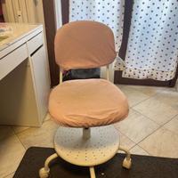 Sedia bambina girevole ikea