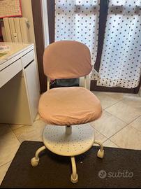 Sedia bambina girevole ikea