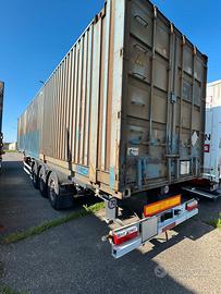 Semirimorchio portacontainer Viberti