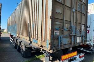 Semirimorchio portacontainer Viberti