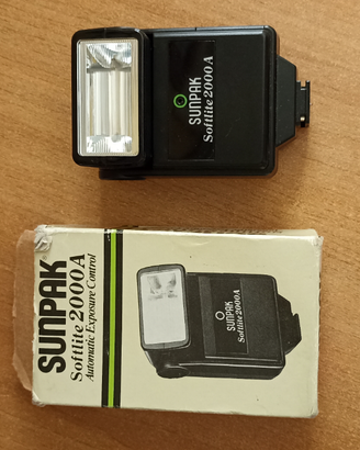 Flash vintage Sunpak softline 2000a