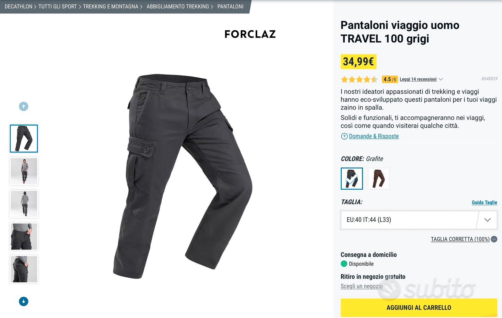 Forclaz pantaloni 2025