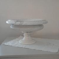 VASO DI MARMO DI CARRARA LUCIDO