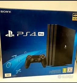 PS4 Pro 1TB - Potenza e Grafica 4K tutto originale