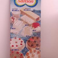 Insegna originale gelati Sanson anni 70