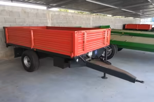 Rimorchio Agricolo 40 q.li ribaltamento idraulico