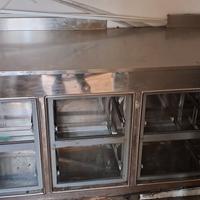 banco refrigerato bar con otto cassetti 