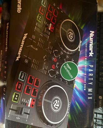 Numark party mix controller dj per serato