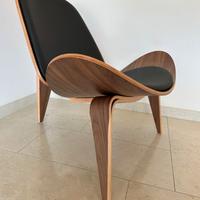 Poltrona Carl Hansen & Son CH07 Shell Conchiglia