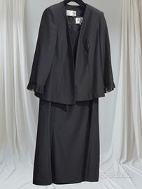 Completo donna elegante cerimonia tubino e giacca 