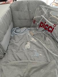 Set paracolpi picci per lettino