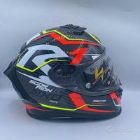Casco Scorpion EXO-R1 EVO Air Coup - Rosso/Giallo