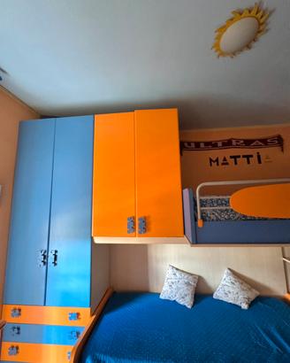 CAMERETTA CON LETTO A CASTELLO