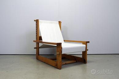 Poltrona Stile Scandinavo Vintage Modernariato