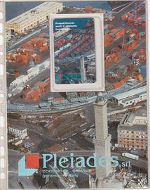 PLEIADES SCHEDA TELEFONICA RARA A BASSA TIRATURA