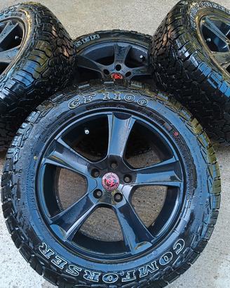 cerchi 17 x 8 + gomme 235 65 17