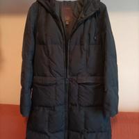 Piumino nero lungo Gas