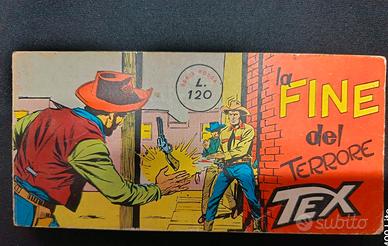 TEX raccoltina a strisce serie rossa n.115 - usato