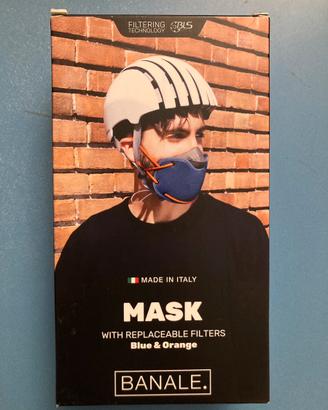Maschera antismog con filtro sostituibile ffp2
