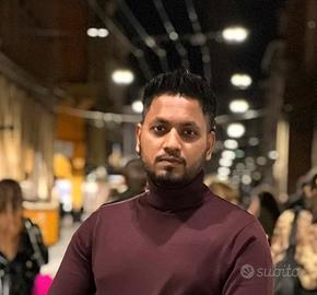 Rider per consegna di cibo.sono motomunito