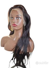 parrucca naturale liscia 