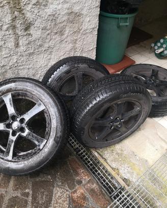 cerchi in lega neri kia sportage 