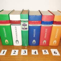 Dizionari Italiano, Inglese, Francese, Spagnolo